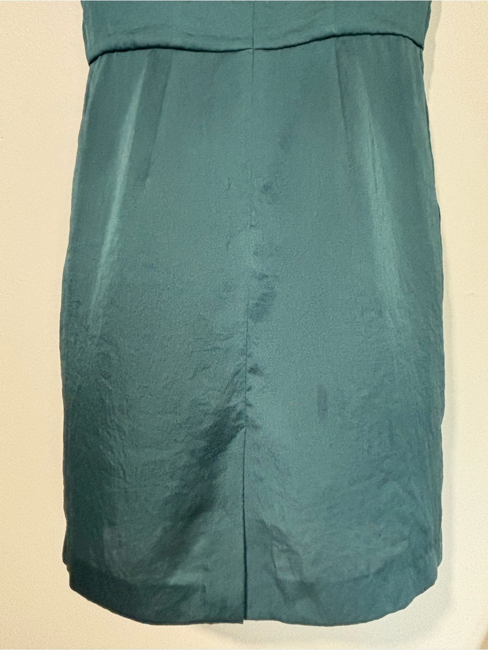 LOFT Teal Ruffle-Sleeve Mini Dress - Picture 6 of 13